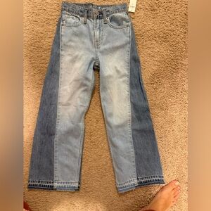 Two-Tone Blue kids Jeans